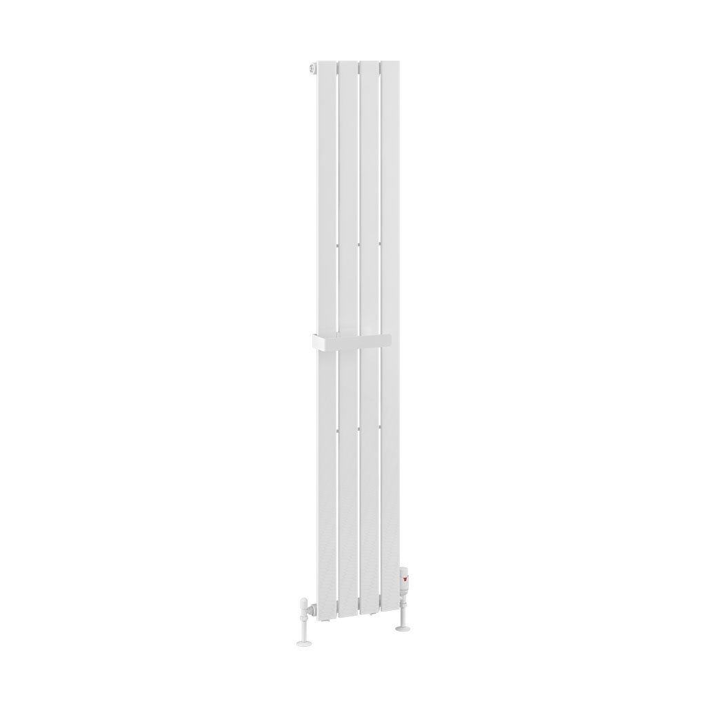 Eastbrook Warrington handdoekhouder 24cm wit glans
