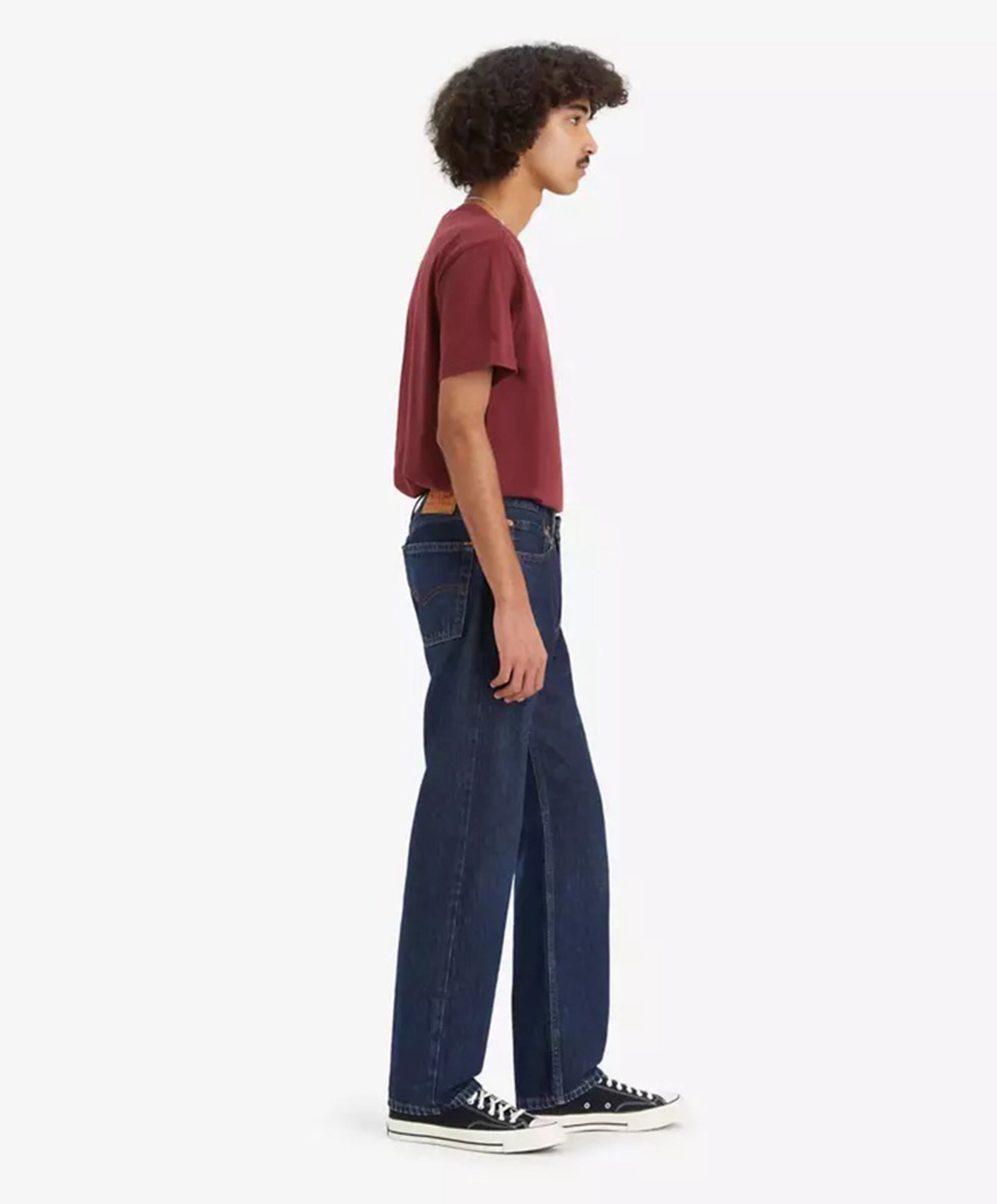 Levi's 555 Relaxed straight heren jeans blauw