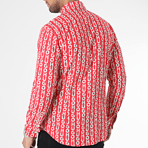 Chemise Manches Longues Ermo 50495865 Rouge
