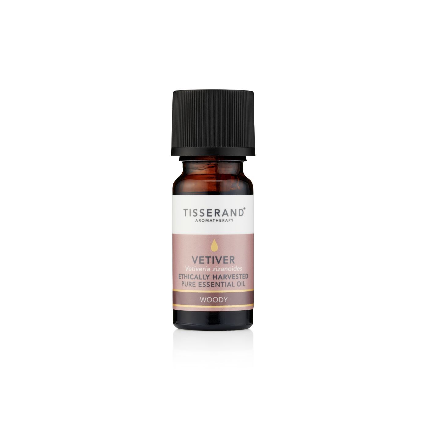 Tisserand Vetiver Ethically Harvested Pure Essential Oil Woody