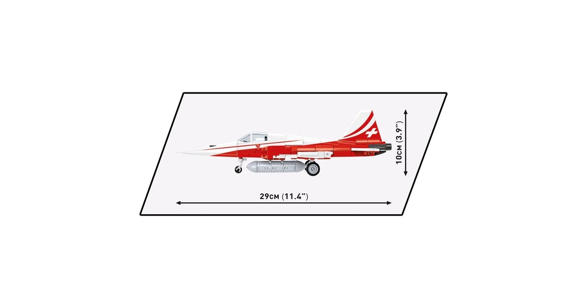 COBIArmed Forces - Northrop F-5E Tiger II Constructiespeelgoed  (Schaal 1:48)
