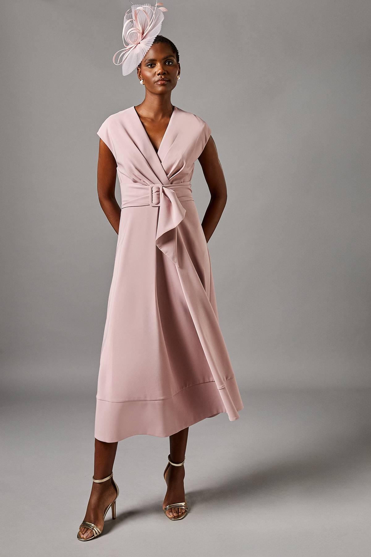 Coast Robe Crêpe à Ceinture