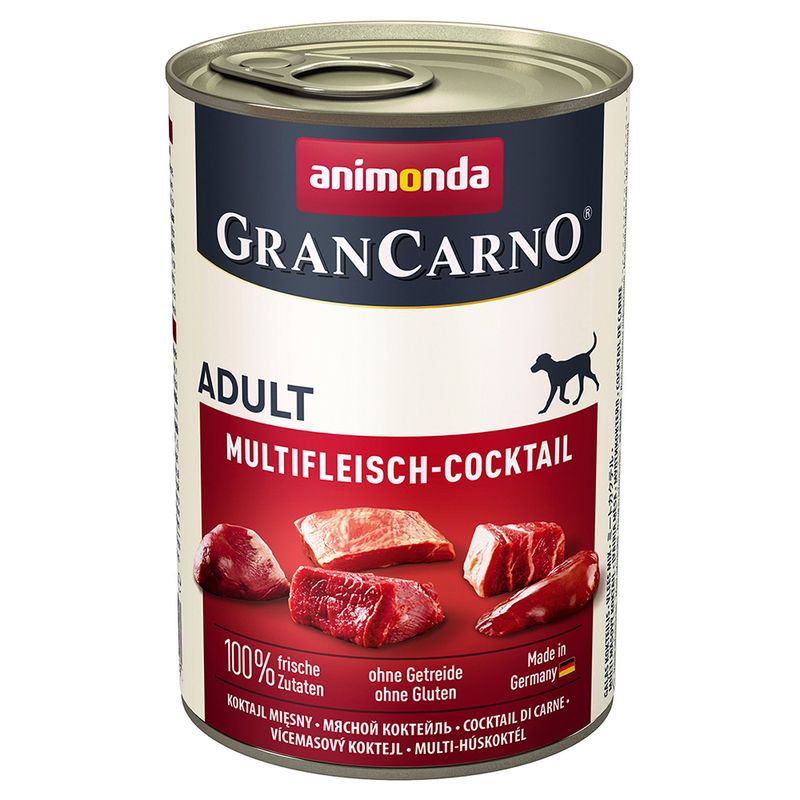 Lot mixte animonda GranCarno Adult 48 x 400 g
