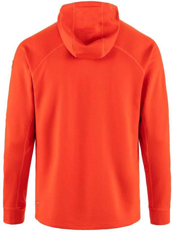 Fjällräven - Abisko Grid Fleece - Vest - Flame Orange