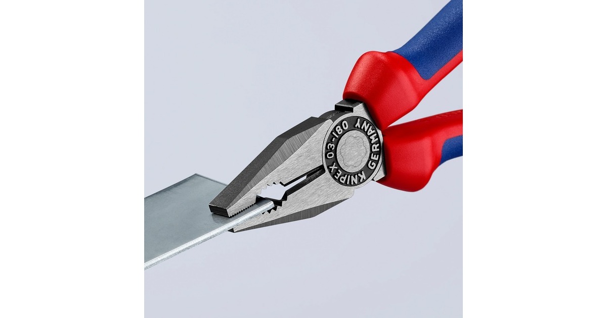 KNIPEXCombitang 03 02 180 combinatietang  (Blauw)
