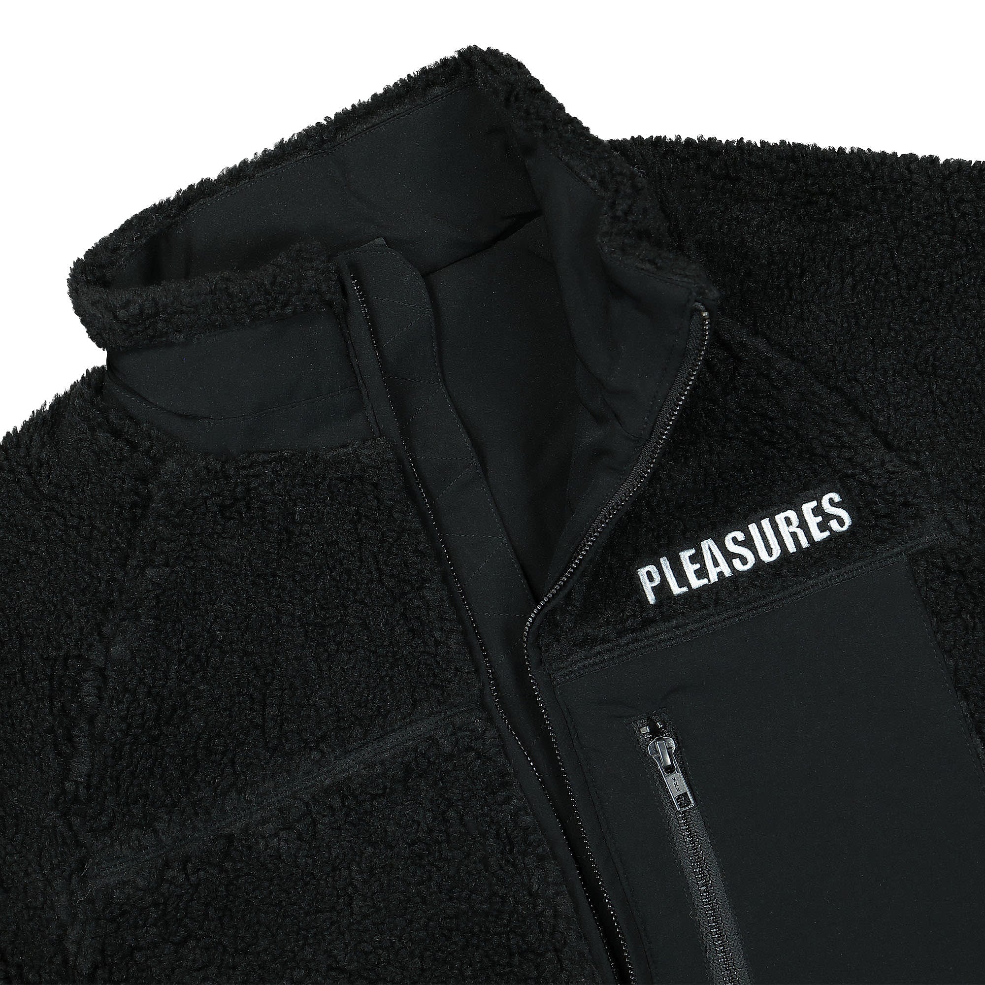 Pleasures<br>Bunny Sherpa Zip Up Jacket