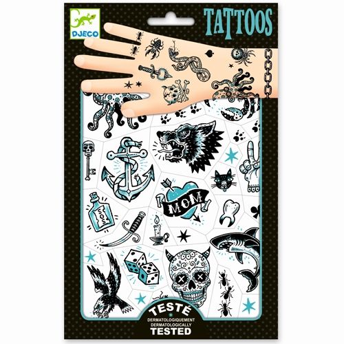 Djeco tattoos - zeerovers