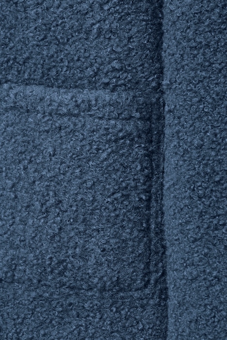Kurzmantel, Straight Fit, Bouclé, Revers, Langarm