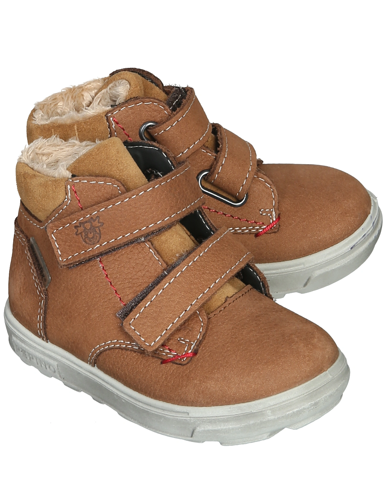Klettschuhe ALEX gefüttert in curry