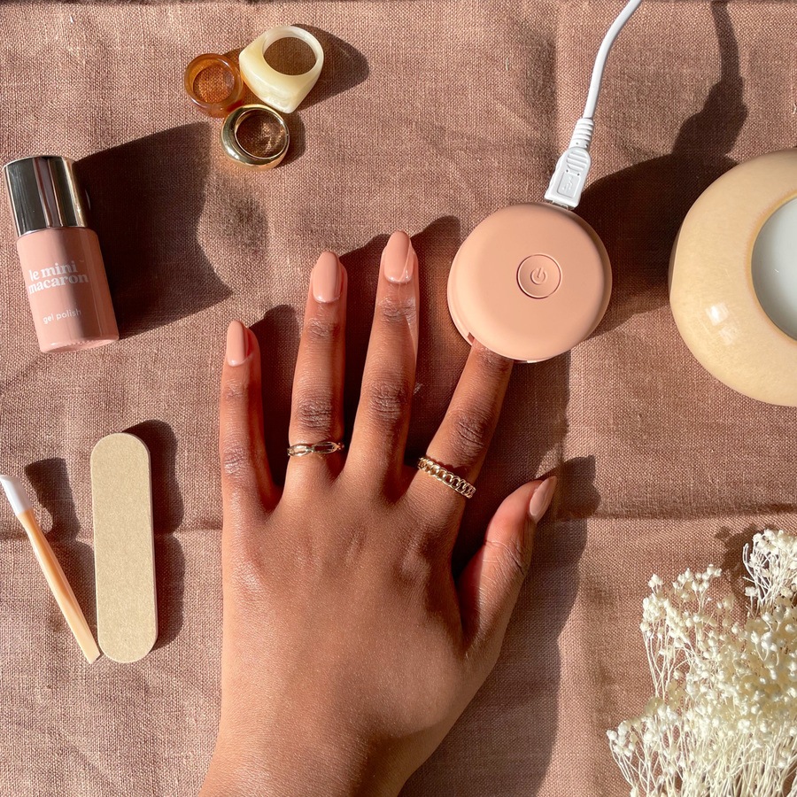 Le Mini Macaron Gel Manicure Kit Praline 5pcs