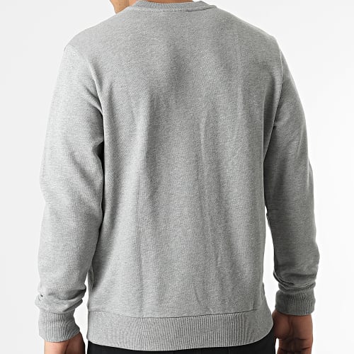 Sweat Crewneck Cotton Logo 4059 Gris Chiné