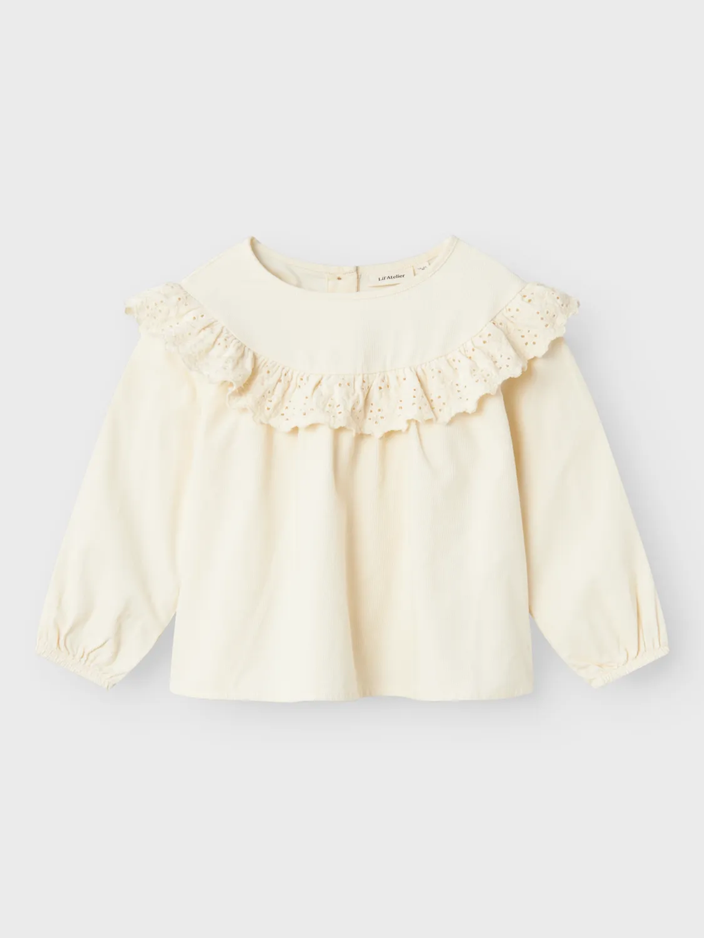 Saku Long Sleeve Loose Emb Top