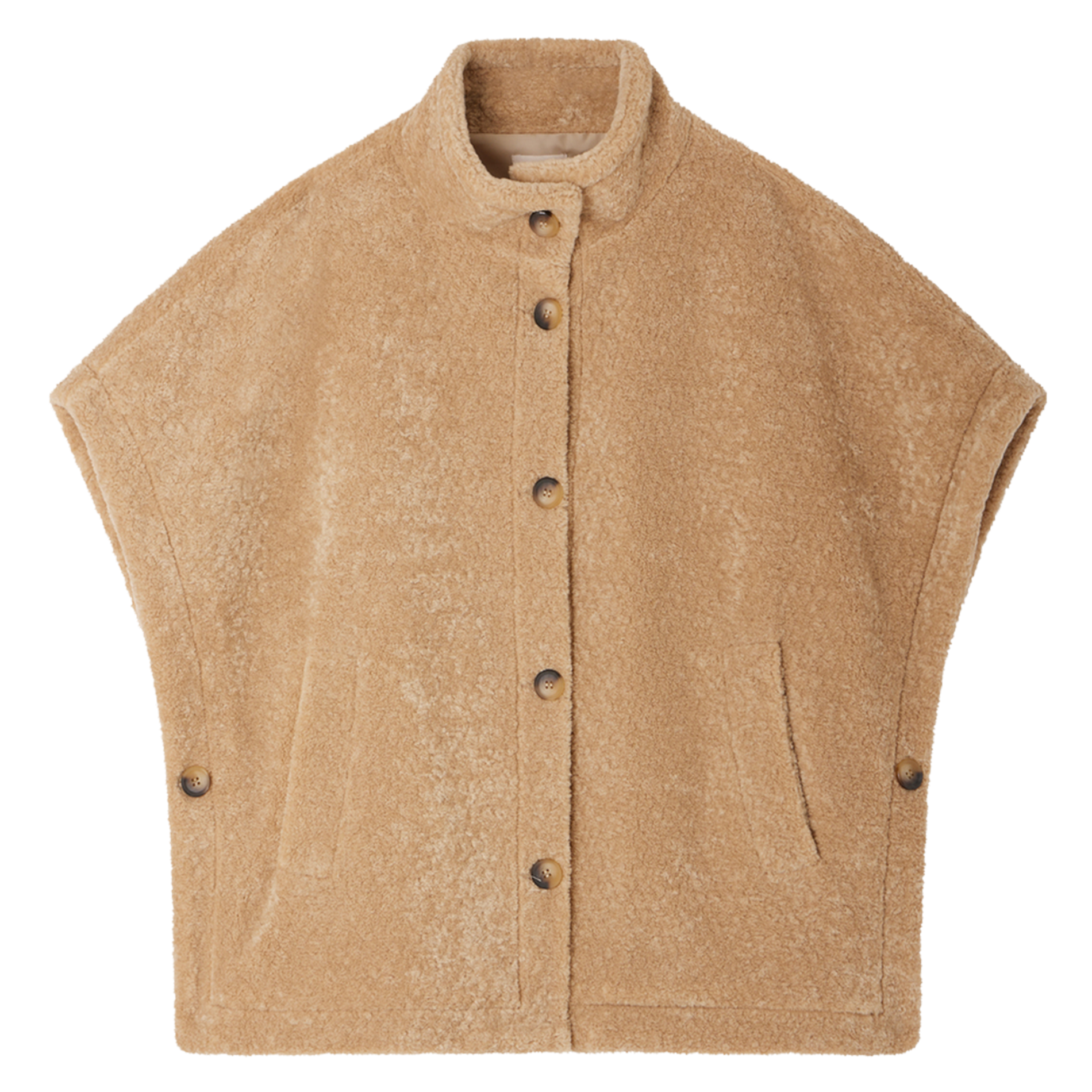 LUCILLE - Veste col montant | Beige