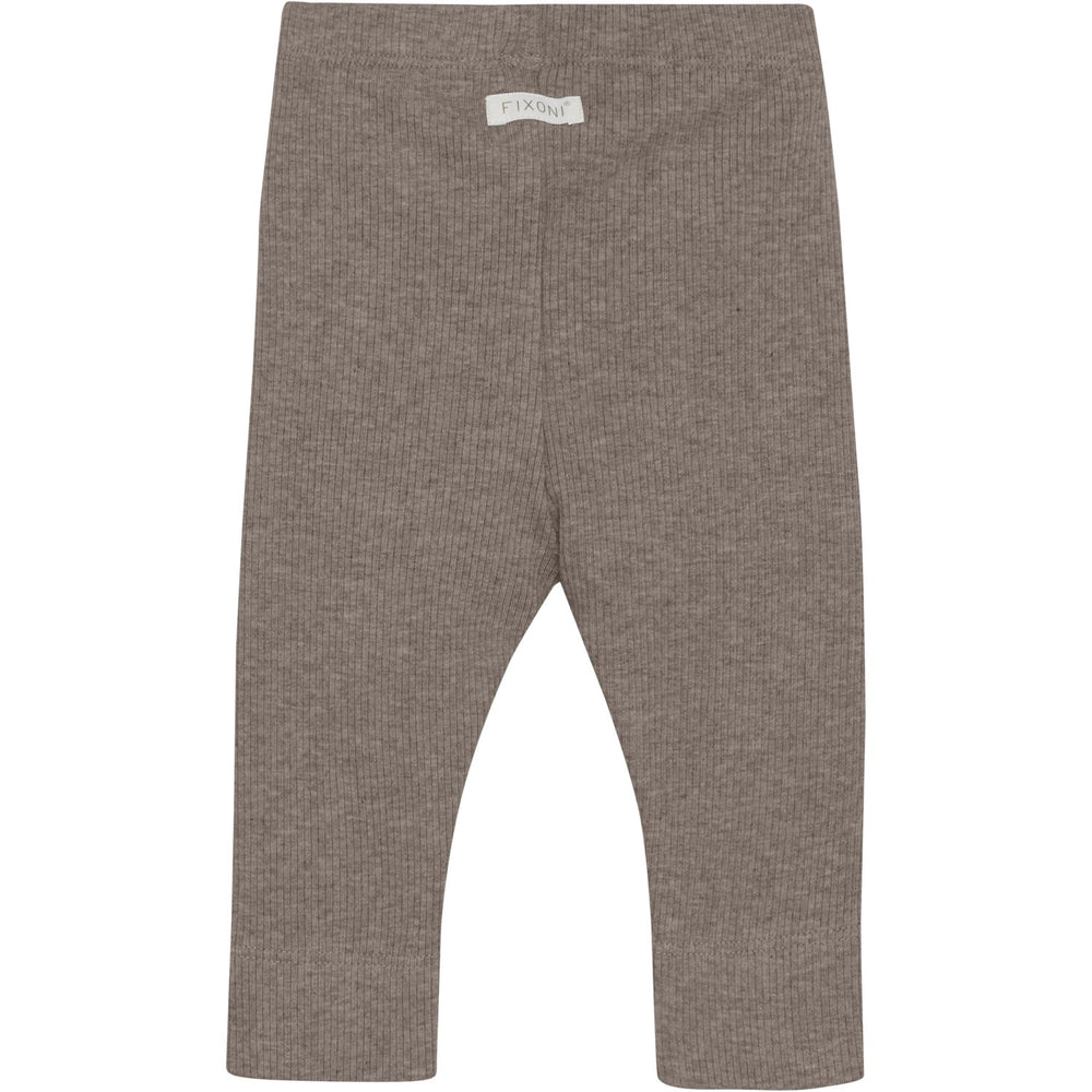 Køb FIXONI Coffee Quartz Melange Leggings Melange Rib