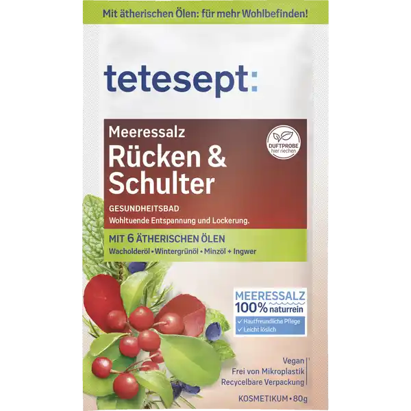 Meeressalz Rücken & Schulter