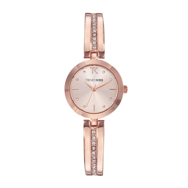 Montre Trendy Kiss en Acier Femme Rose doré