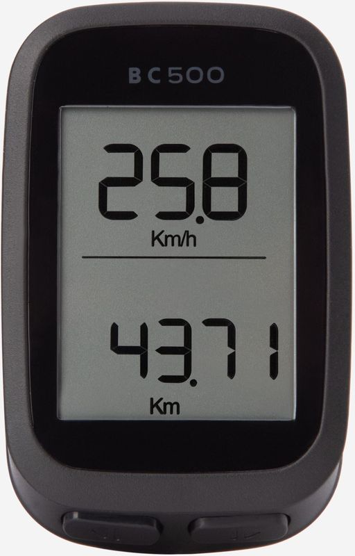 Draadloze Fietscomputer - Zwart - BC 500