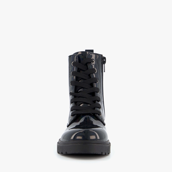 Blue box meisjes lak veterboots