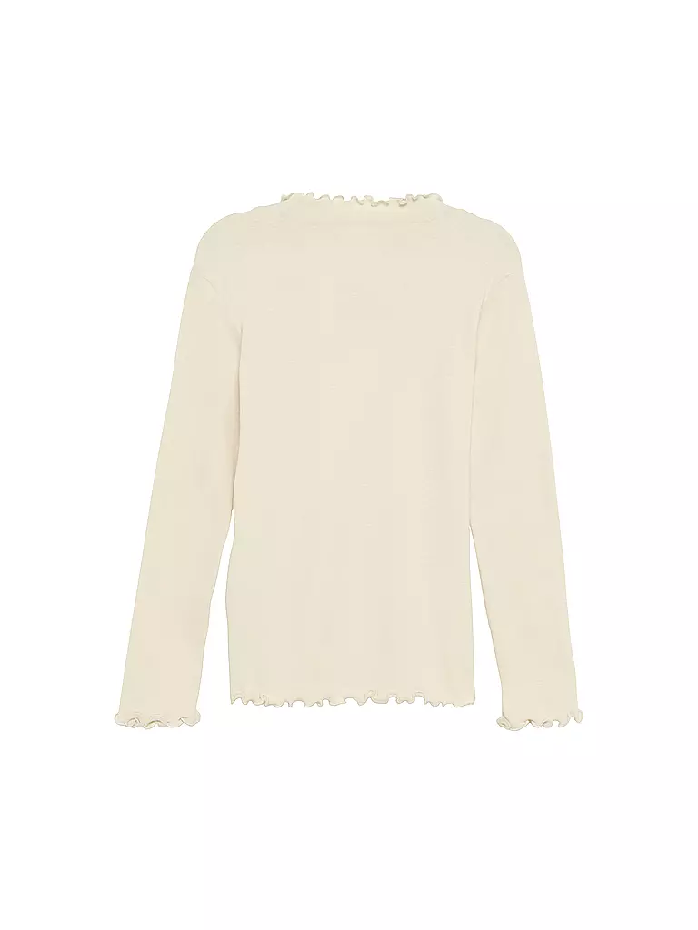 S.OLIVER Mädchen Langarmshirt creme