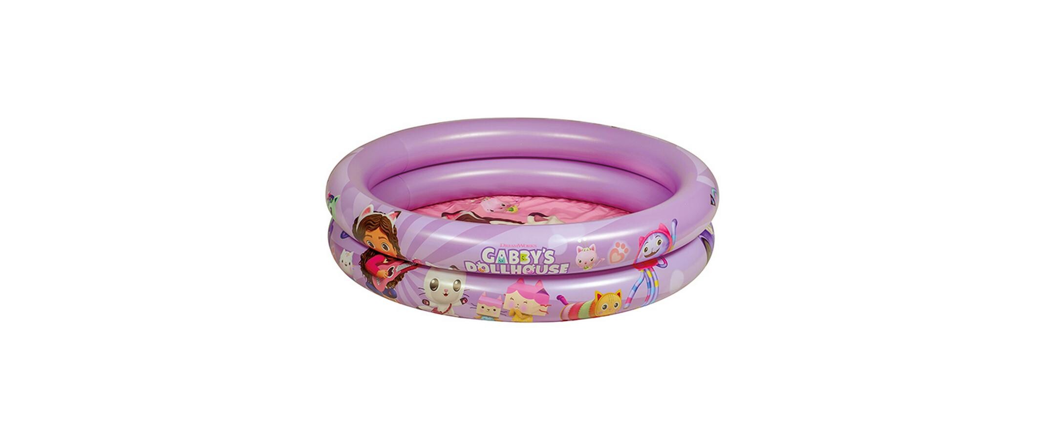Planschbecken Gabby's Dollhouse Ø 100 cm2-Ring-Pool