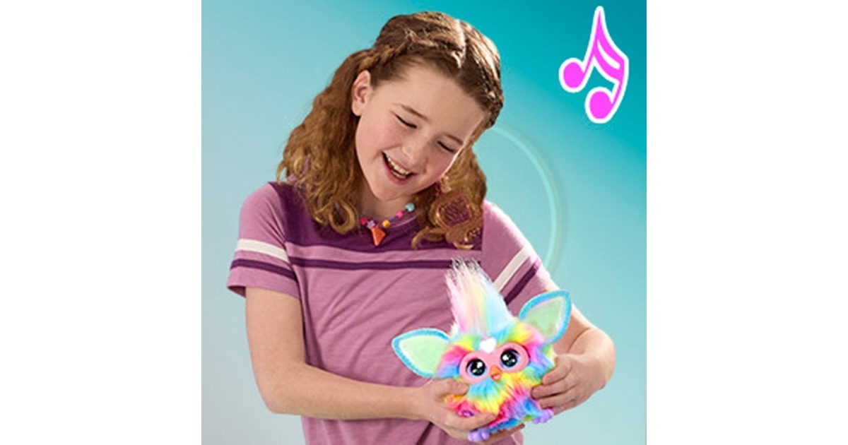 HasbroFurby Tie-Dye Pluchenspeelgoed