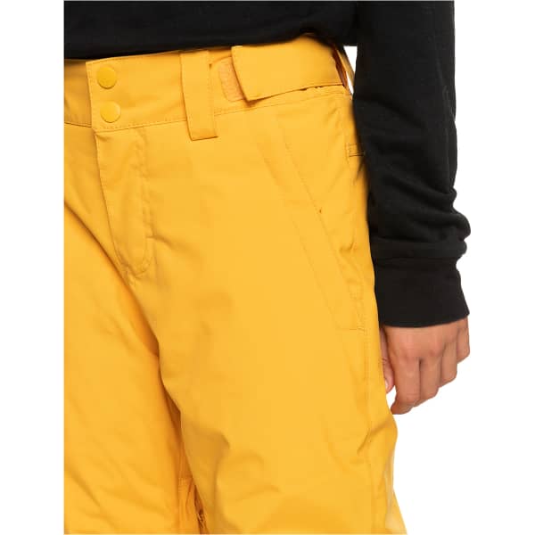 Pantalon de ski QUIKSILVER ESTATE YTH PT MINERAL YELLOW