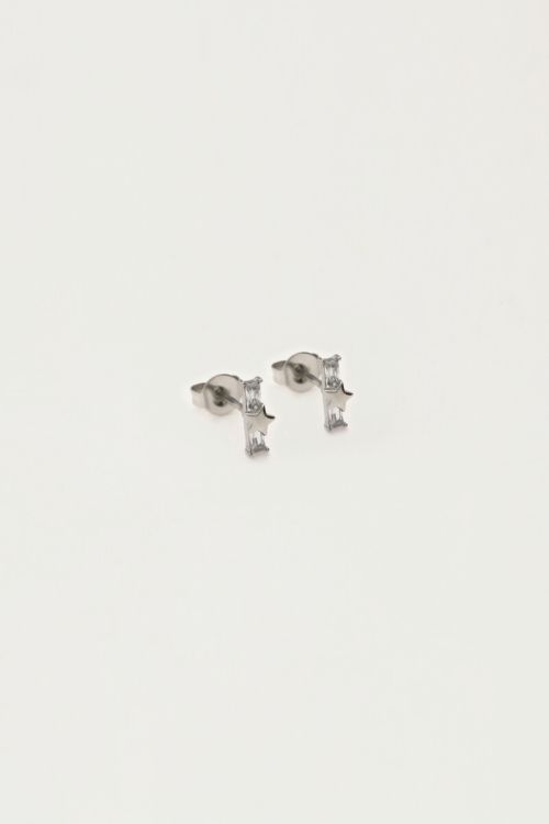 Studs ster met strass
