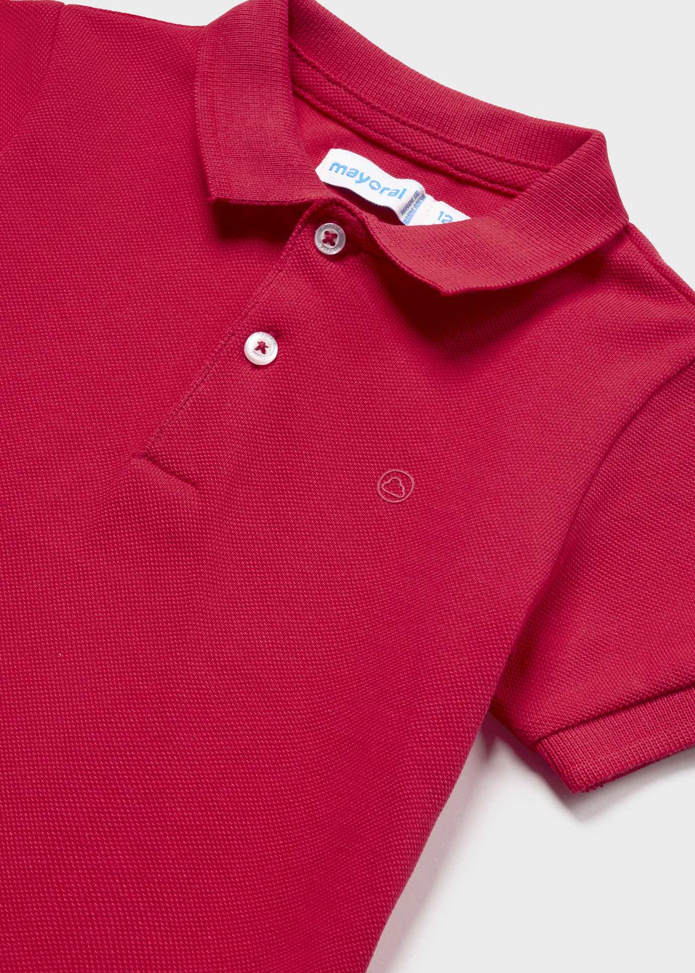 Camisa polo infantil Basic Granite