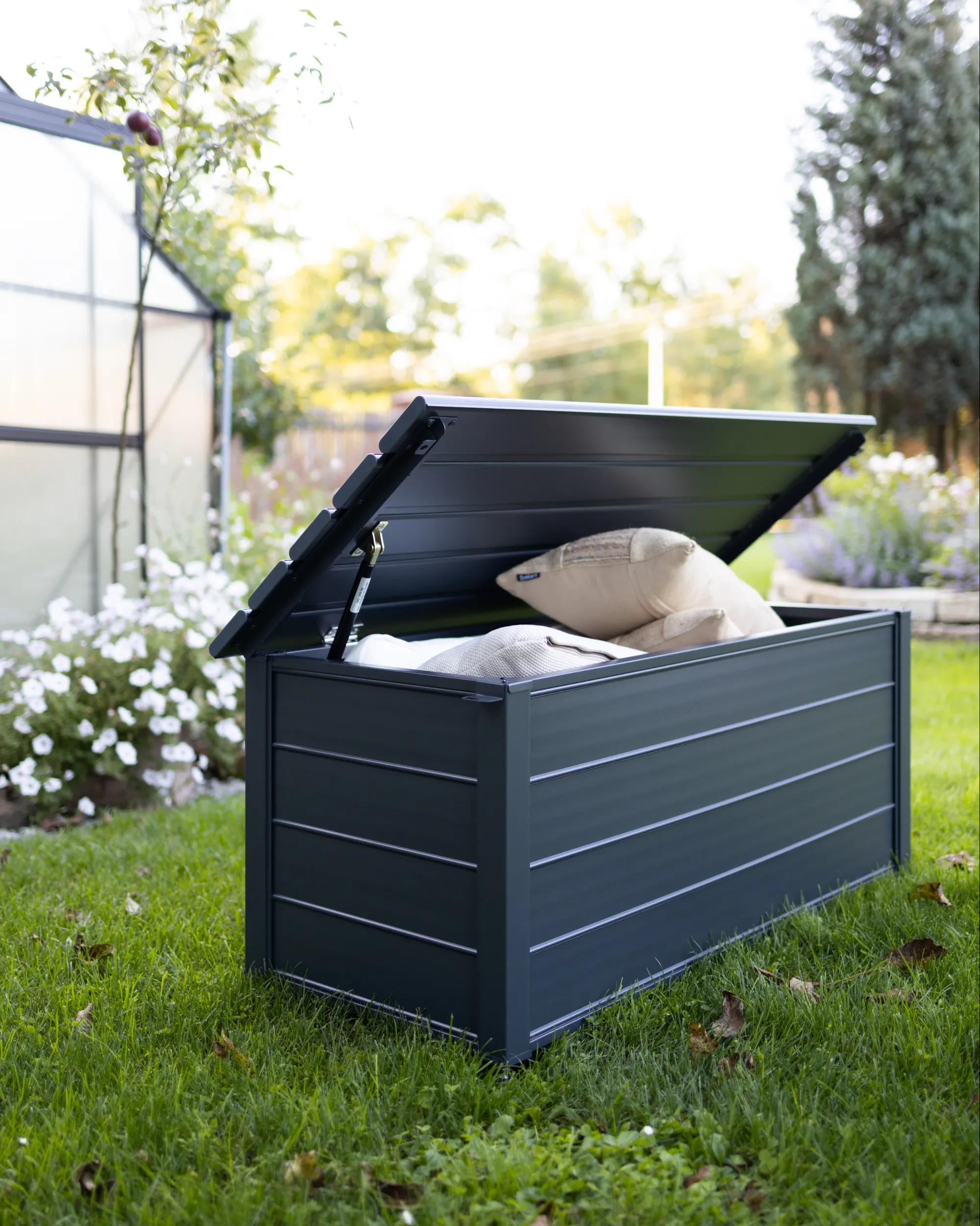 Kussenbox CAMPALTO 113 cm 50 cm Donkergrijs