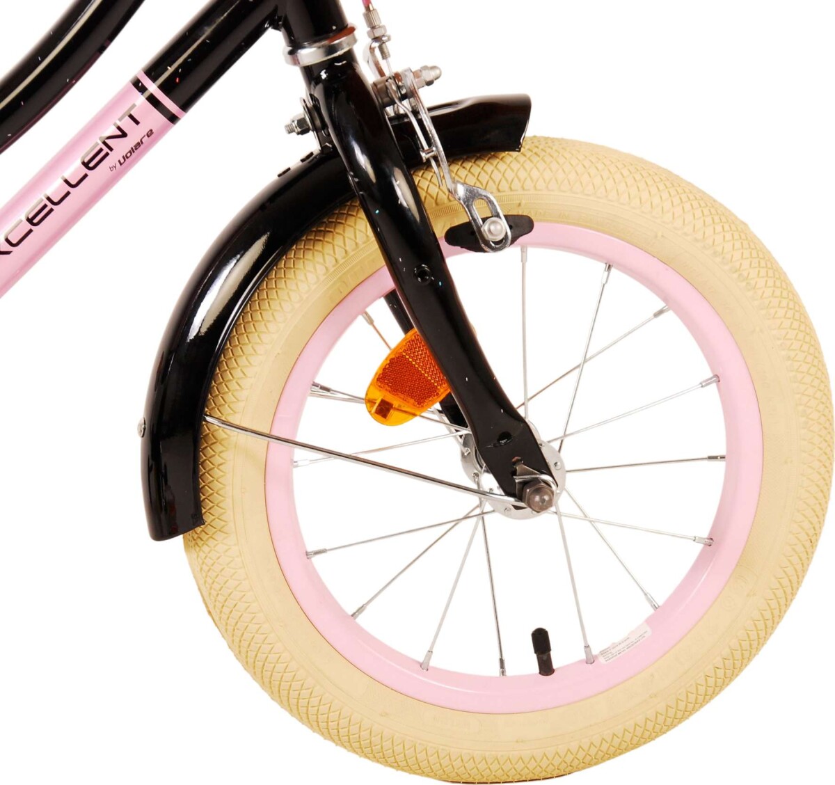 Volare - Børnecykel Med Støttehjul - 14'' - Excellent - Sort