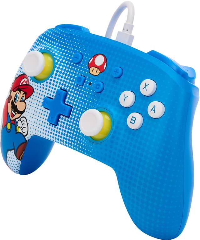 PowerA Enhanced Wired controller til Nintendo Switch (Blå)