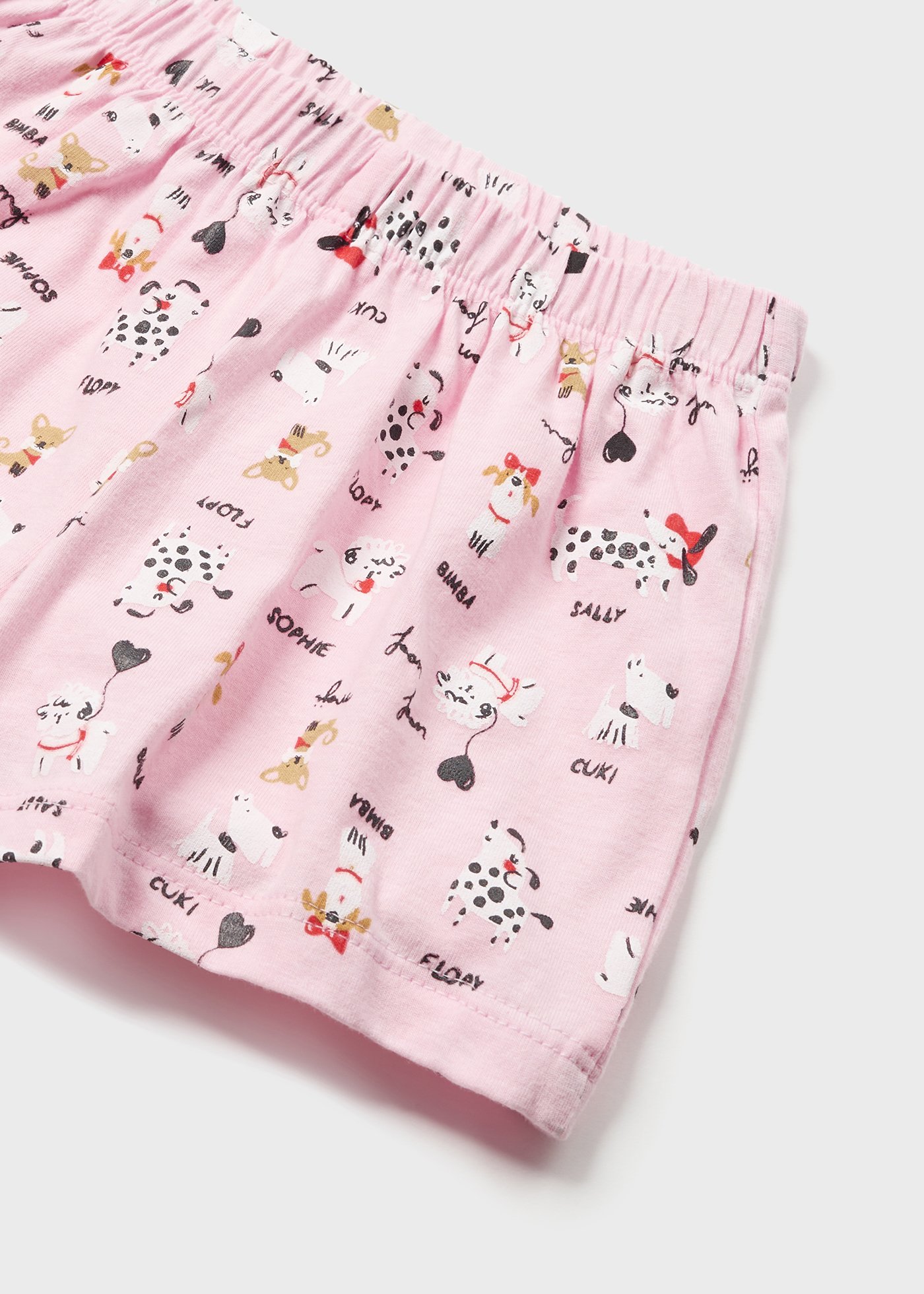 pijama curto de algodão sustentável para bebês