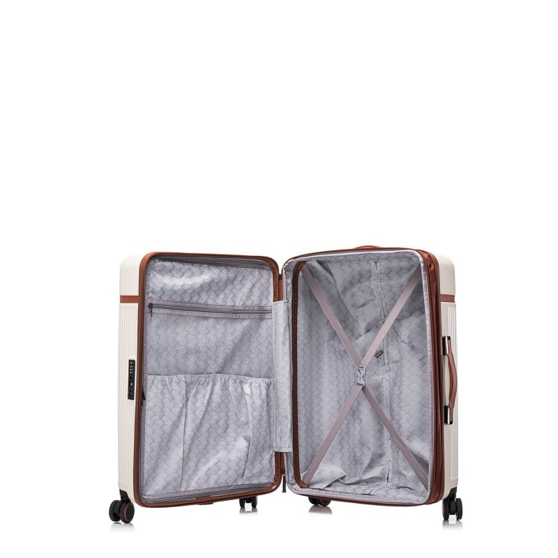 Lot de 2 valises rigides Neko Extensibles 78.5 et 55 cm Gris foncé