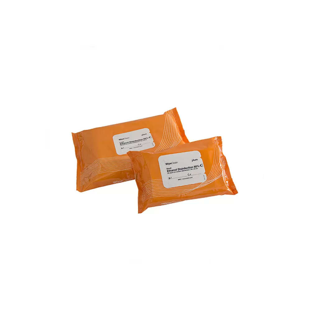 WipeClean ethanol desinfektion, small - 25 stk