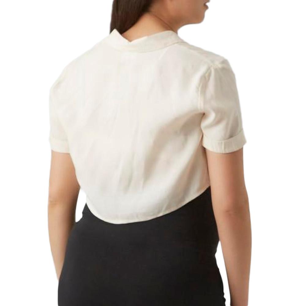 Mamalicious Top Écru Femme Mamalicious Melani