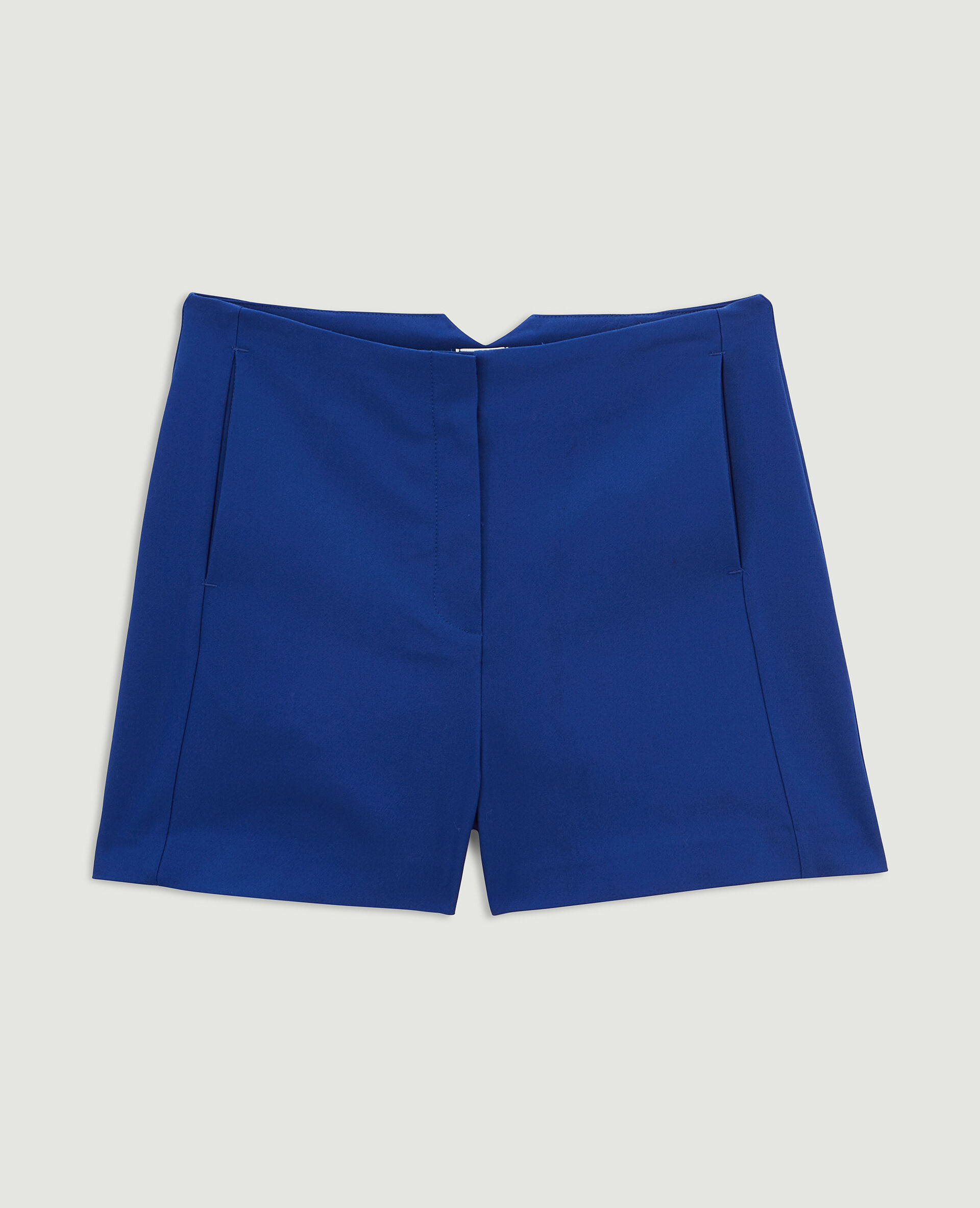 Short city taille haute - Bleu électrique