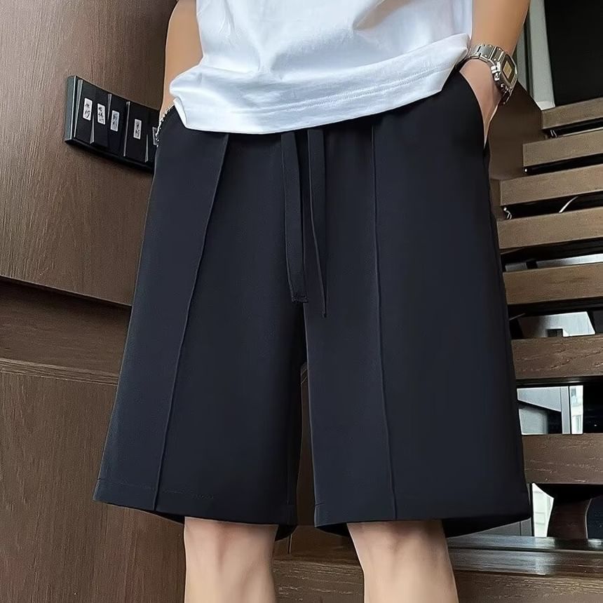 Zoslane - Mid Rise Plain Shorts