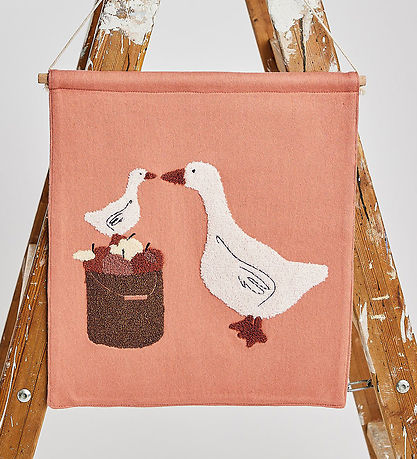 Smallstuff Wanddeko - 37x33 cm - Farmliving Gänse