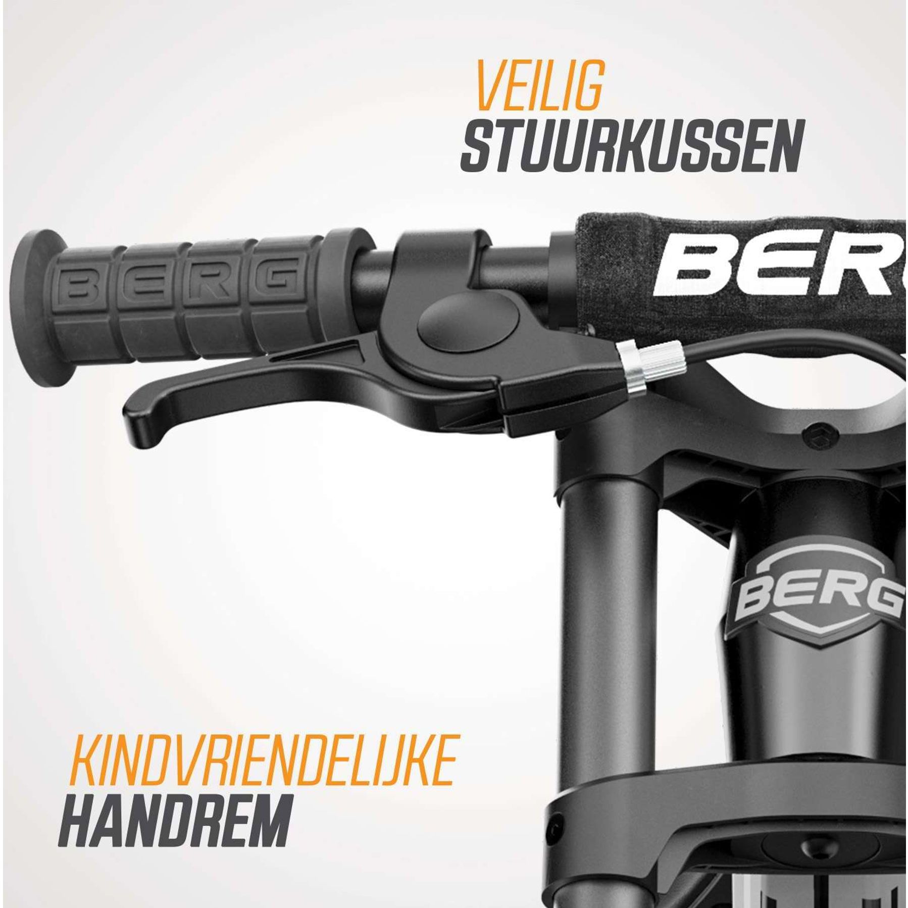 BERG Biky Cross 12 Inch Handrem Loopfiets 2026