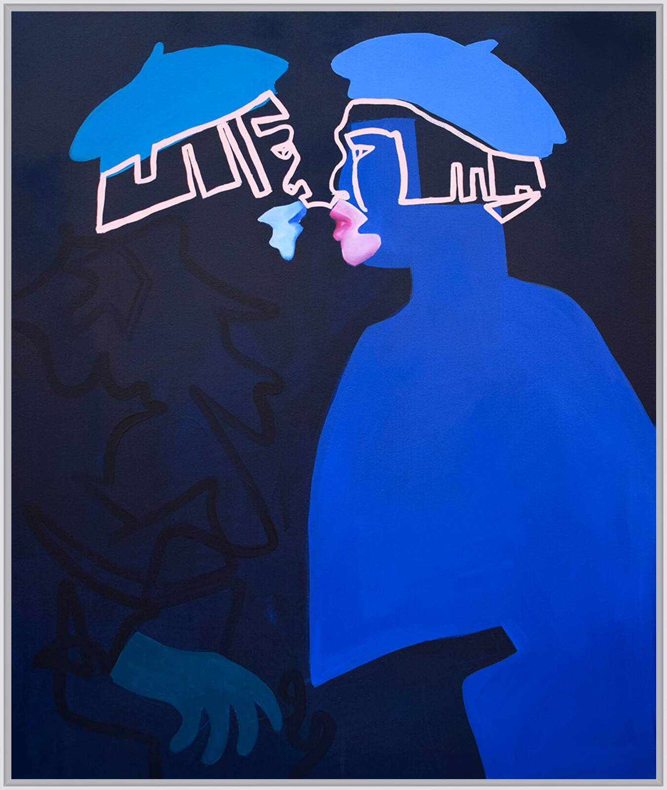 Fine Line Between Love and Hate by Evelyn Morgan - Limited Edition. Edition of: 150. Signed.