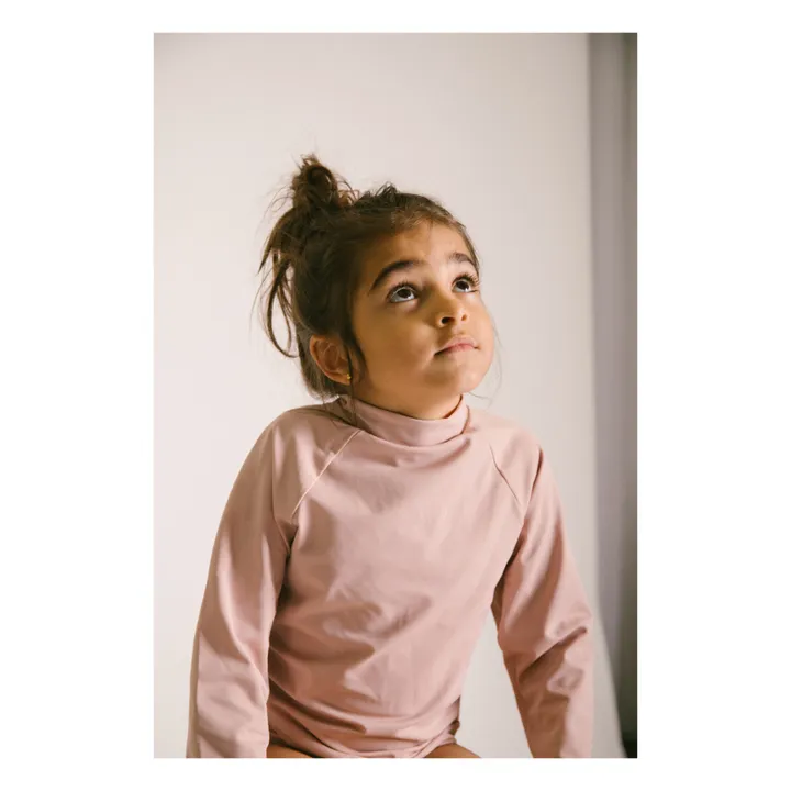 Ina Swim T-Shirt Anti-UV Matière Recyclée Nella | Rose