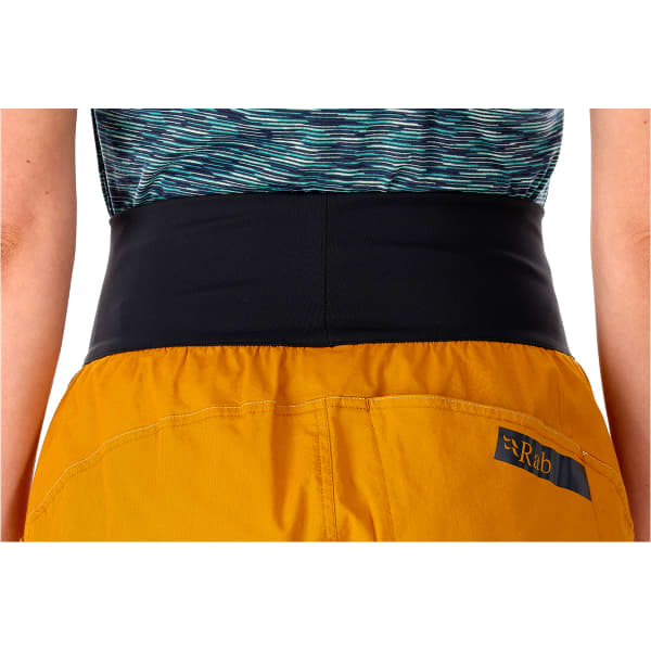 Short escalade RAB RAB COSINE SHORTS WMNS DARK BUTTERNUT 23 DARK BUTTERNUT