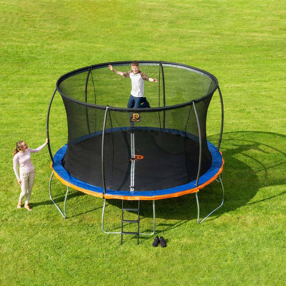 Jump Power 13ft Trampolin und Sicherheitsnetz