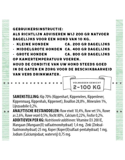 Jarco Dog Blikvoeding 400 g - Hondenvoer