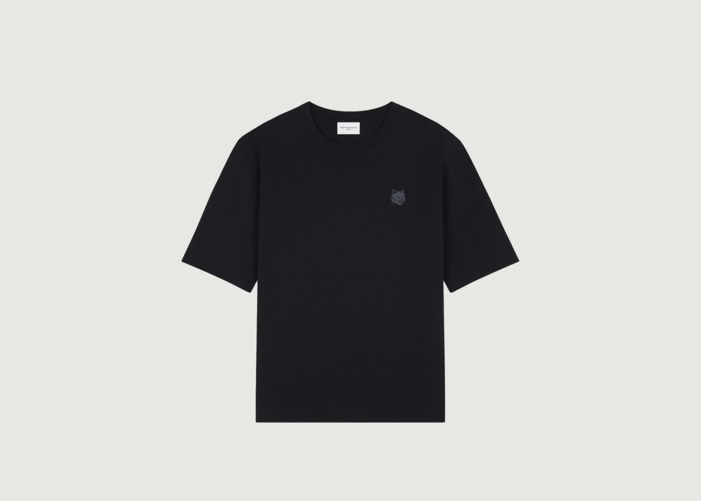 T-shirt écusson Fox Maison Kitsuné