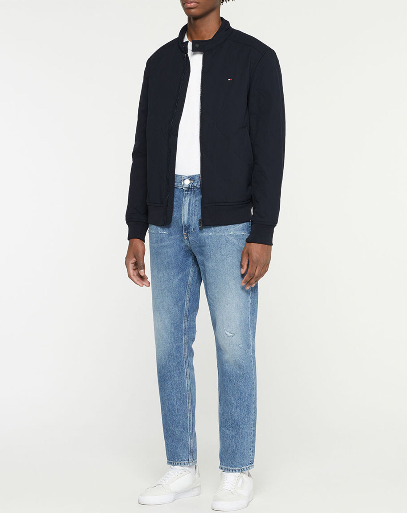 Tommy Hilfiger Bombers Diamond Quilted bleu marine
