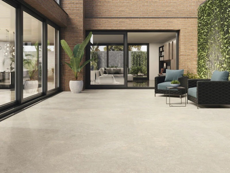 Jabo Stoneland vloertegel ivoor mat 60x60cm gerectificeerd
