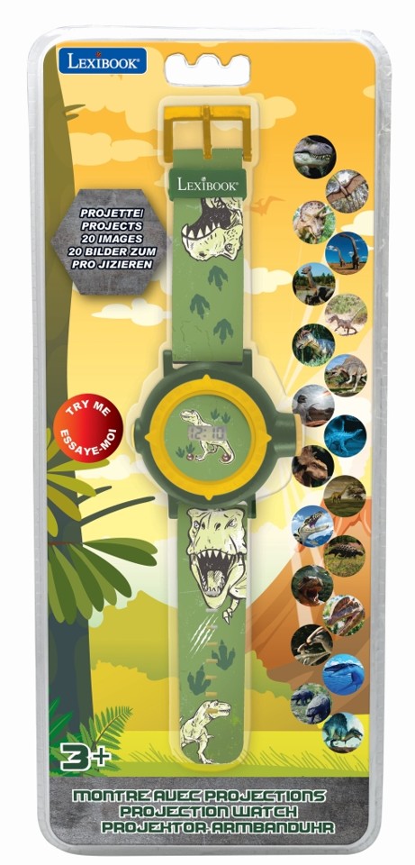 Lexibook - Dinosaur Digitalt Projektions Ur