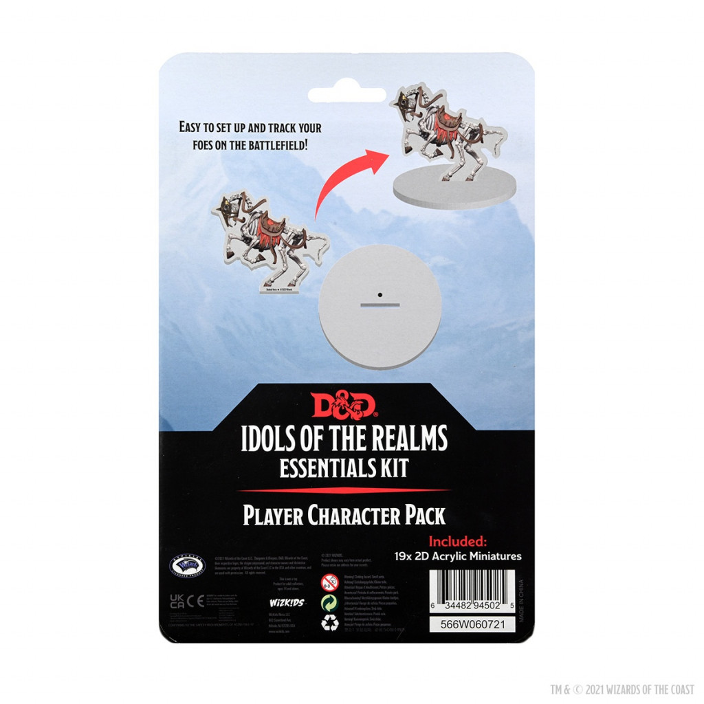 D&D Idols of the Realms 2D Minis: Players Pack