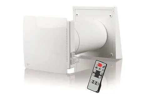 Csslr Select Ventilator RA1-50 V3 med 94% varmegenvinding og fjernbetj. Luftmgd. i 3 trin 20/35/50 m³/h, Ø157mm (hulmål 180mm).
